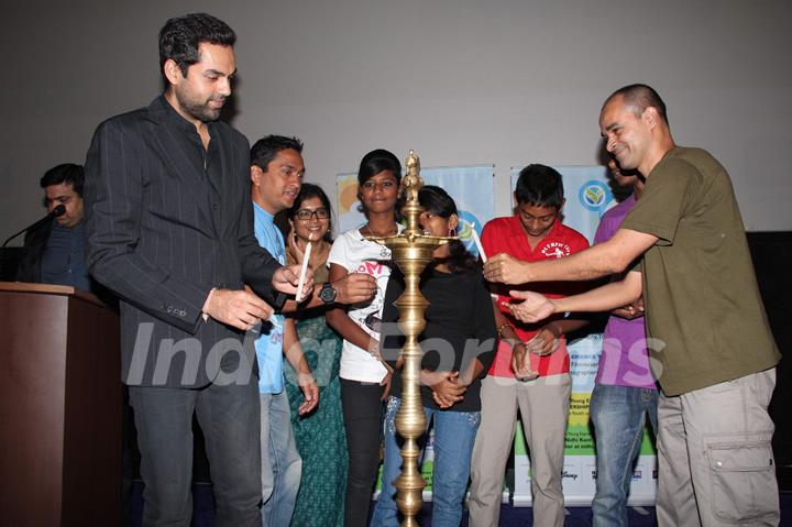 Abhay Deol at PVR Nest event, Lower Parel