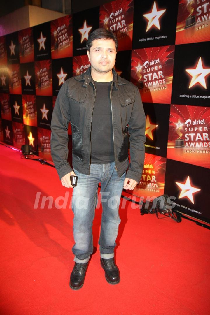 Himesh Reshammiya at Super Star Awards in Yashraj