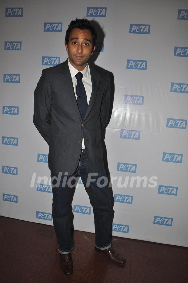 Rahul Khanna at PETA Awards ceremony