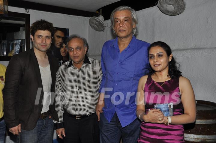 Shiney Ahuja and Bharat Shah launches film 'Ghost' music at Olive Kitchen and Bar at Bandra