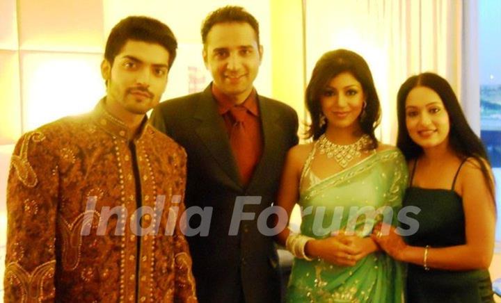 Gurmeet & Debina Choudhary With Friends