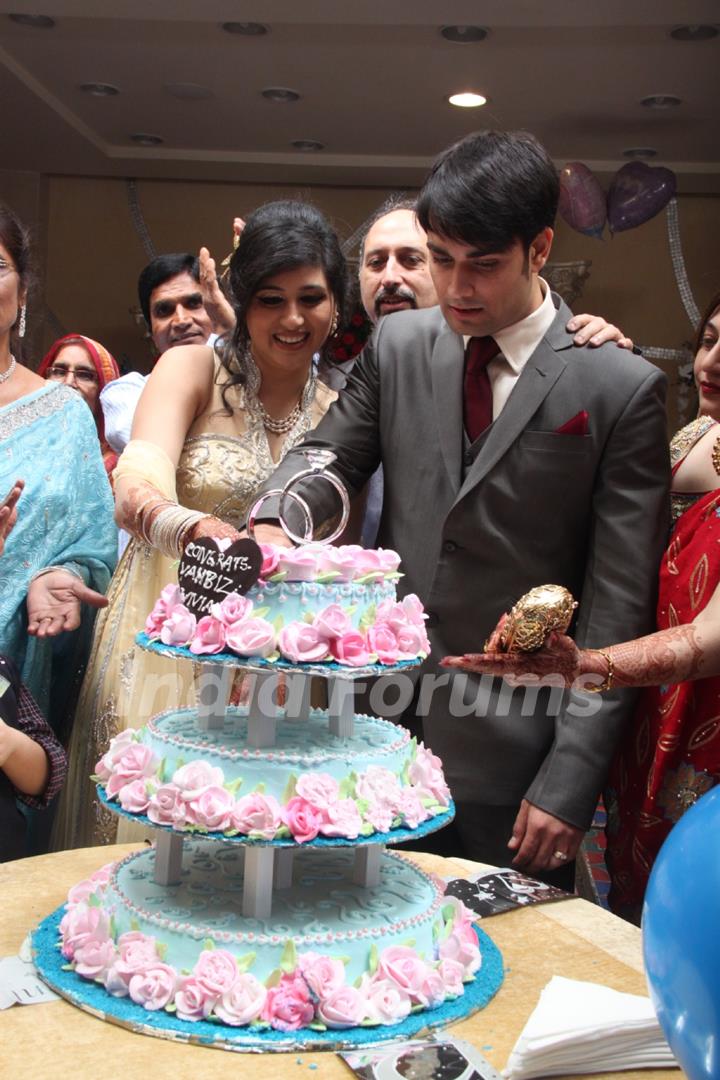 Vivian Dsena and Vahbiz Dorabjee Engagement Ceremony