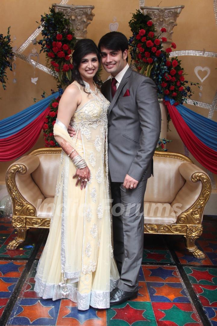 Vivian Dsena and Vahbiz Dorabjee Engagement Ceremony