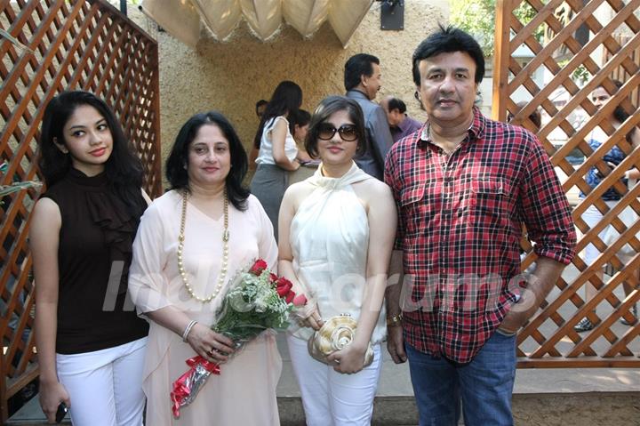 Anu Malik with wife and daughter grace Sunday Brunch at Bungalow 9 in Mumbai