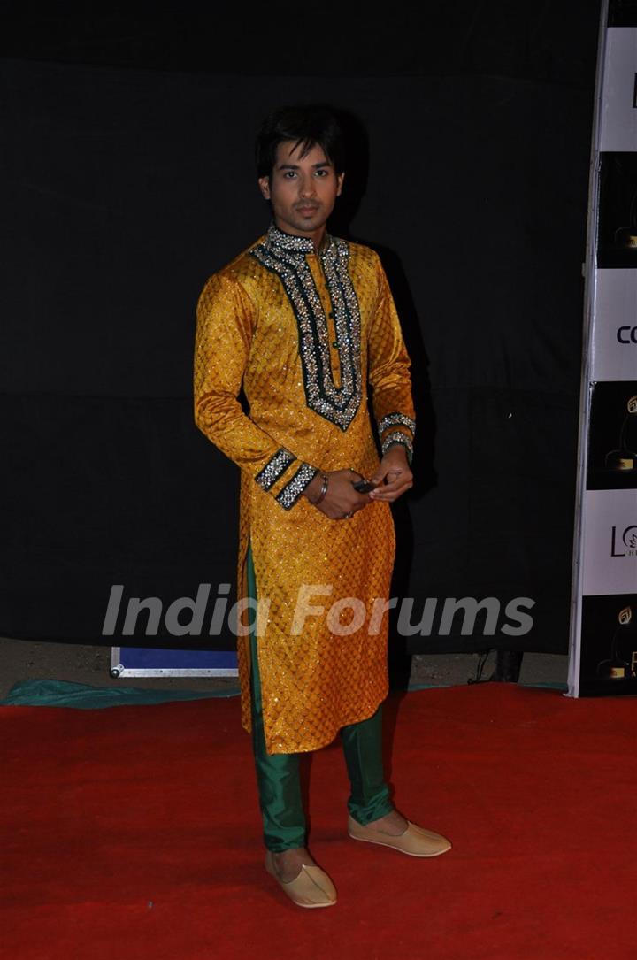 Kunal Verma at Golden Petal Awards By Colors in Filmcity, Mumbai