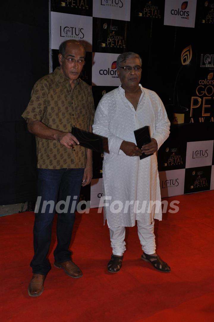 Vivek Mishraa at Golden Petal Awards By Colors in Filmcity, Mumbai