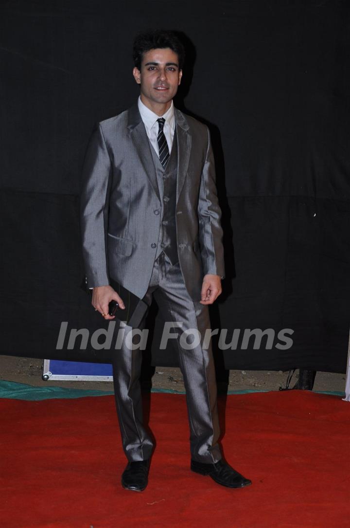 Ajay Chaudhary at Red Carpet of Golden Petal Awards By Colors in Filmcity, Mumbai