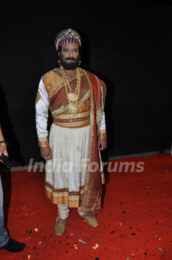 Milind Gunaji at Red Carpet of Golden Petal Awards By Colors in Filmcity, Mumbai