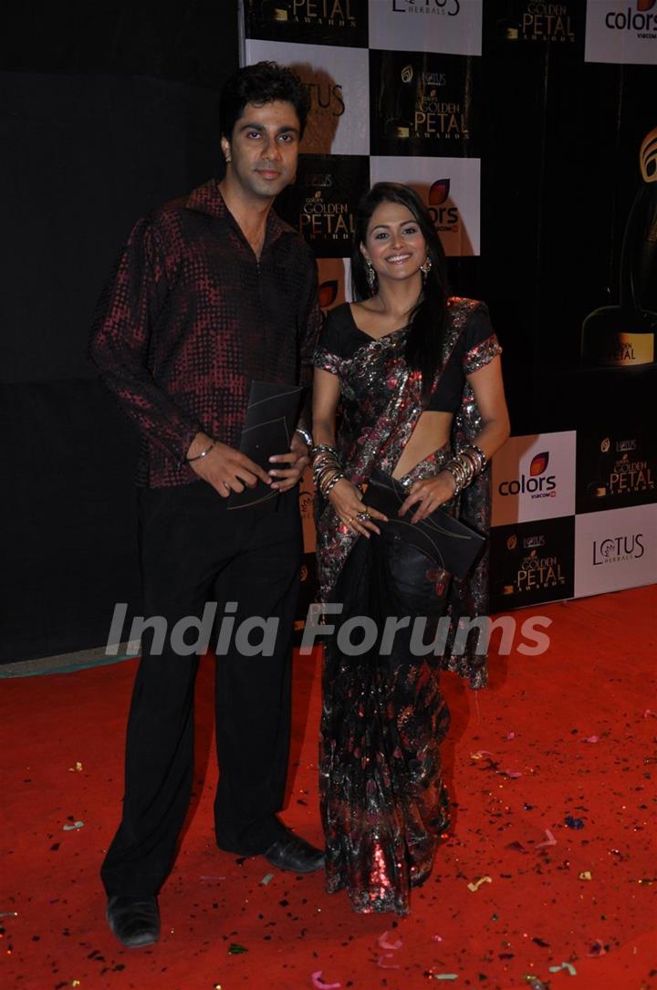 Red Carpet of Golden Petal Awards By Colors in Filmcity, Mumbai