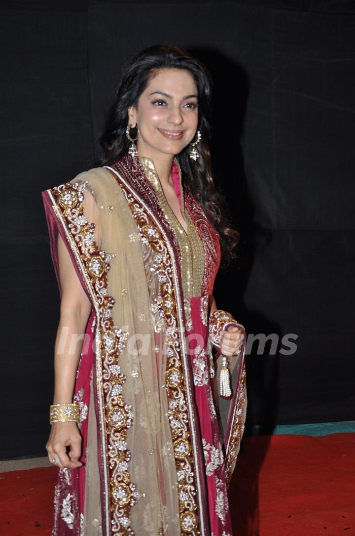 Juhi Chawla at Golden Petal Awards By Colors in Filmcity, Mumbai