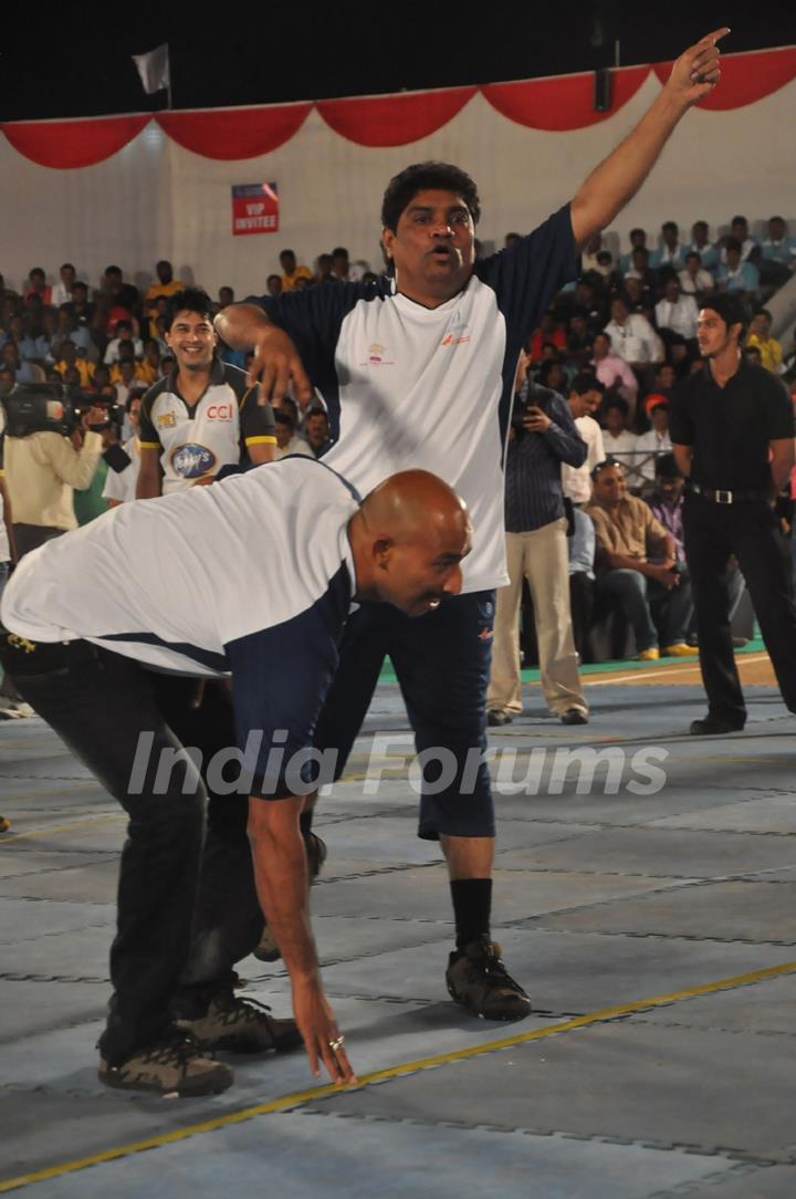 Johny Lever grace National Kabaddi championship at Dadar, Mumbai