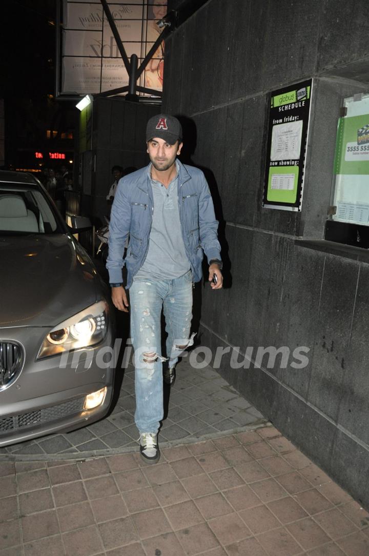 Ranbir Kapoor grace screening of film 'Desi Boyz'