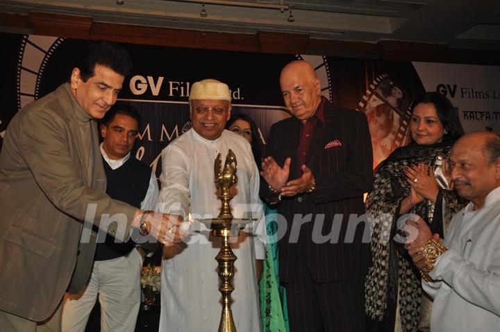 Jeetendra, Prem Chopra lit a diya at Immortal event at the JW Marriott