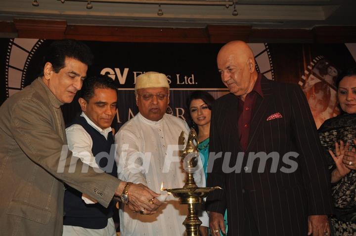 Jeetendra, Prem Chopra lit a diya at Immortal event at the JW Marriott