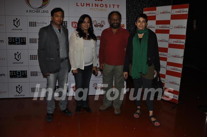 Deepa Sahi grace the premiere of film 'Land Gold Women' at Cinemax