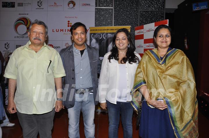 Pankaj Kapoor and Supriya Pathak grace the premiere of film 'Land Gold Women' at Cinemax