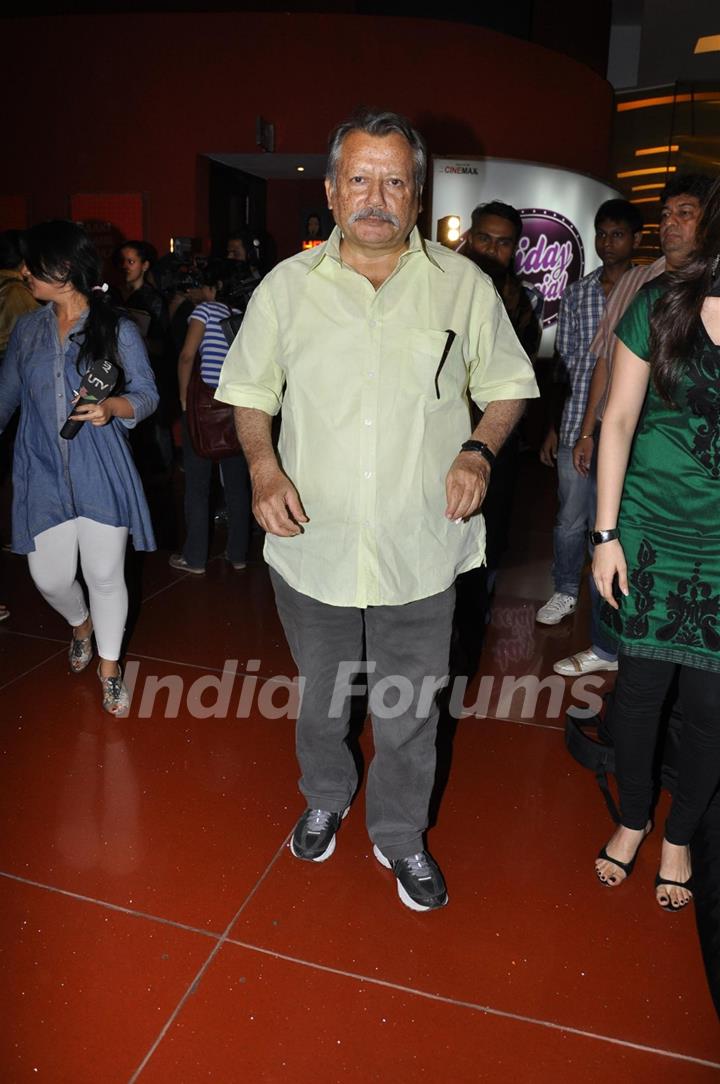 Pankaj Kapoor grace the premiere of film 'Land Gold Women' at Cinemax
