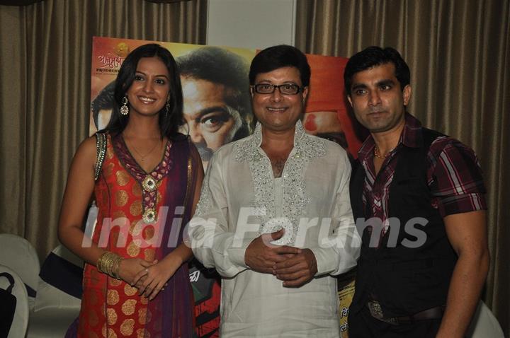 Celebs at Music launch of Sachin Pilgaonkar Marathi UFO film 'Sharyat'