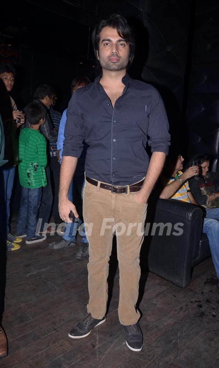 Arhaan Behll at 500 episodes and 2 years completion party of Pratigya