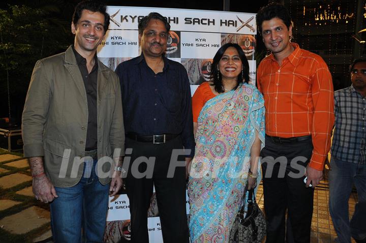 Director Y.P Singh and Abha Singh at the music launch of film &quot;Kya Yahi Sach Hai&quot;