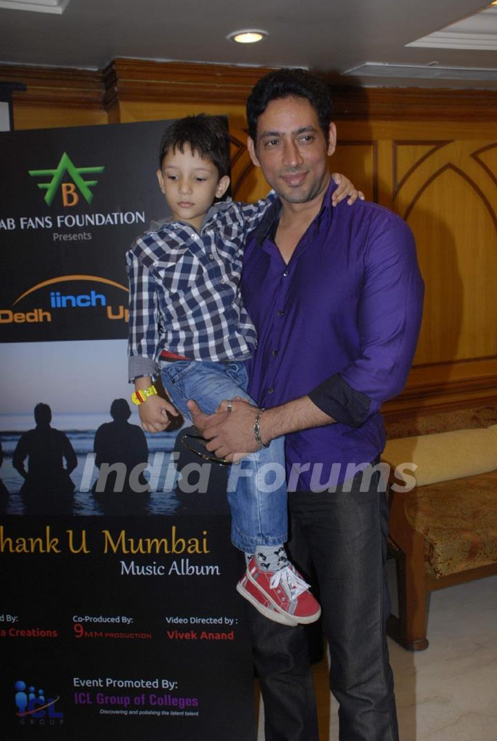 Hrishikesh Pandey at CID 26/11 song launch at Citizen Hotel