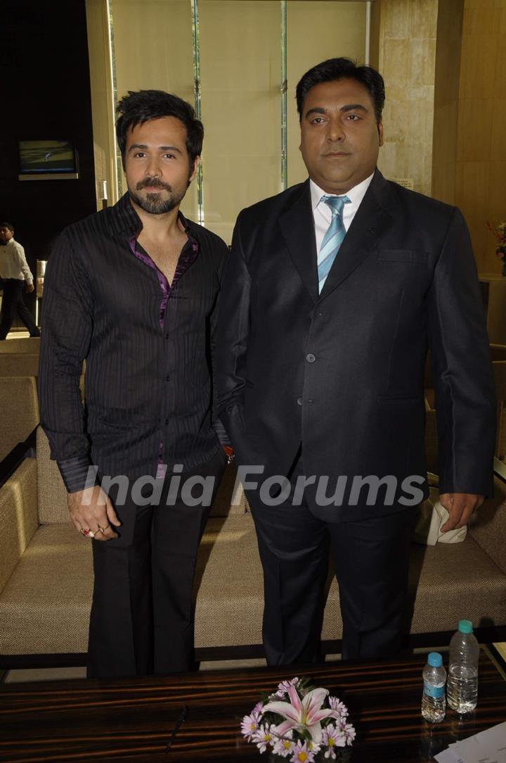 Emraan Hashmi and Ram Kapoor snapped in Powai