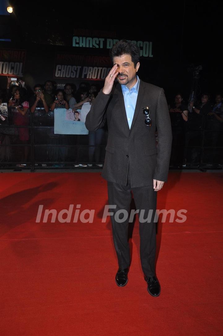 Anil Kapoor at special screening of Mission Impossible at IMAX