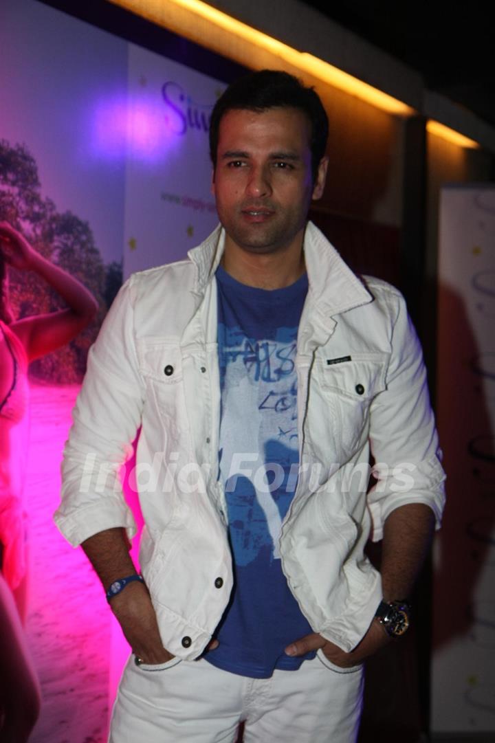 Rohit Roy at designer Simone Khambatta's new collection launch in Mumbai