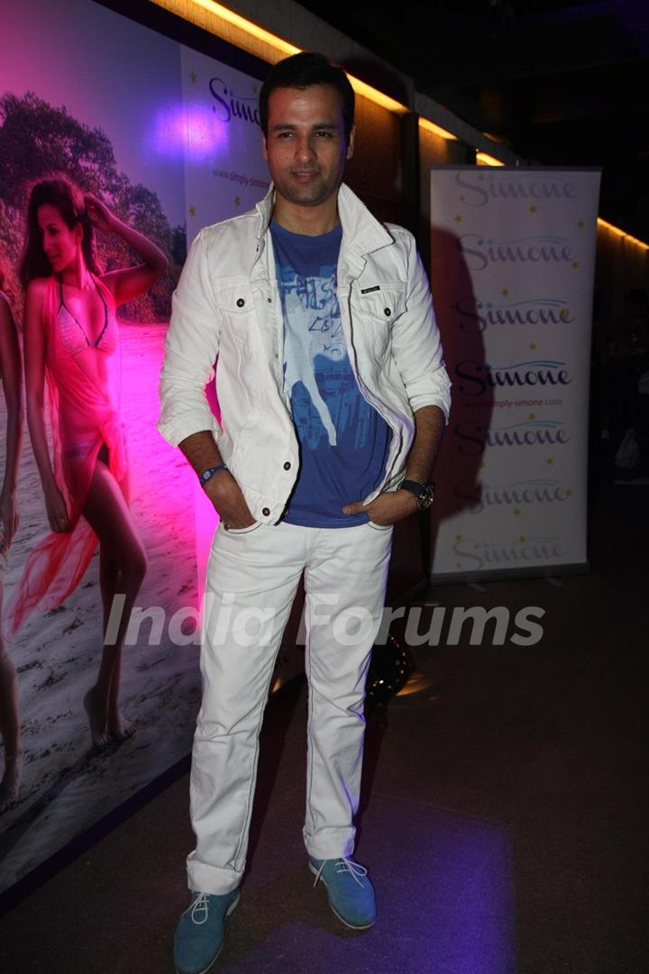 Rohit Roy at designer Simone Khambatta's new collection launch in Mumbai