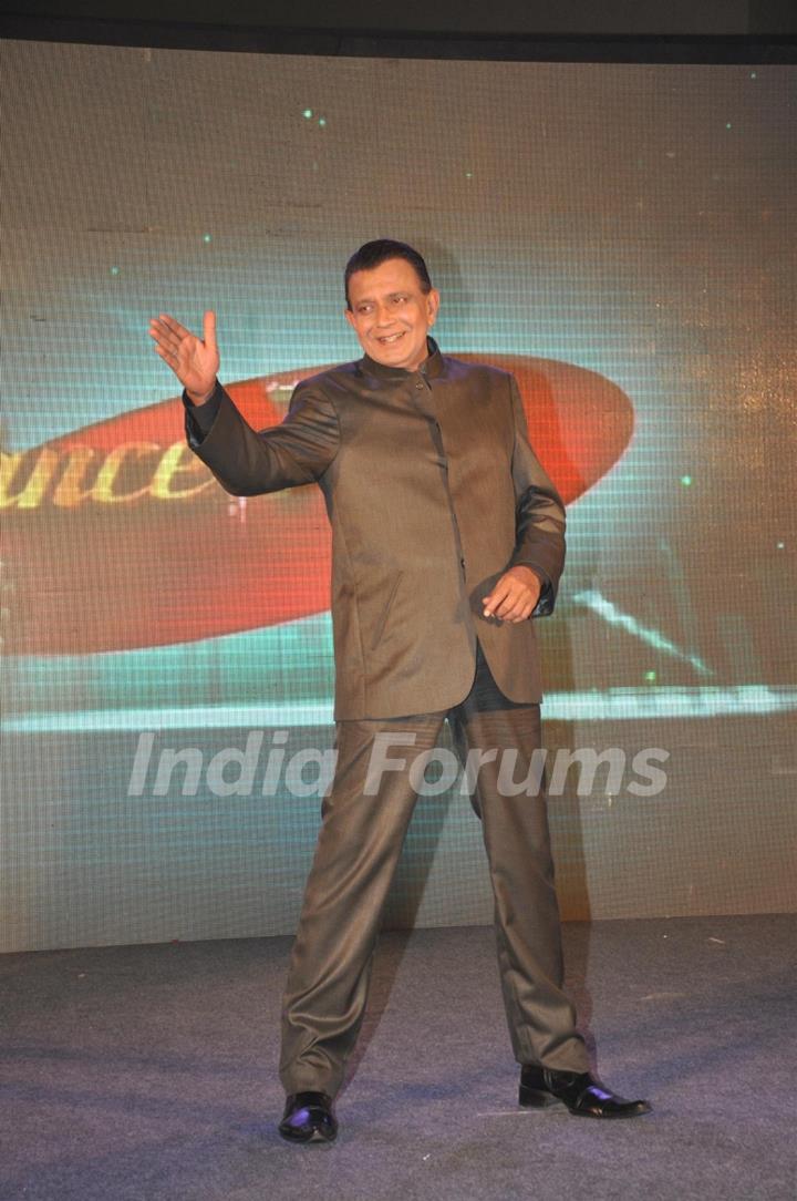 Mithun Chakraborty at launch of Dance India Dance Season 3 at Hotel JW Marriott in Juhu, Mumbai