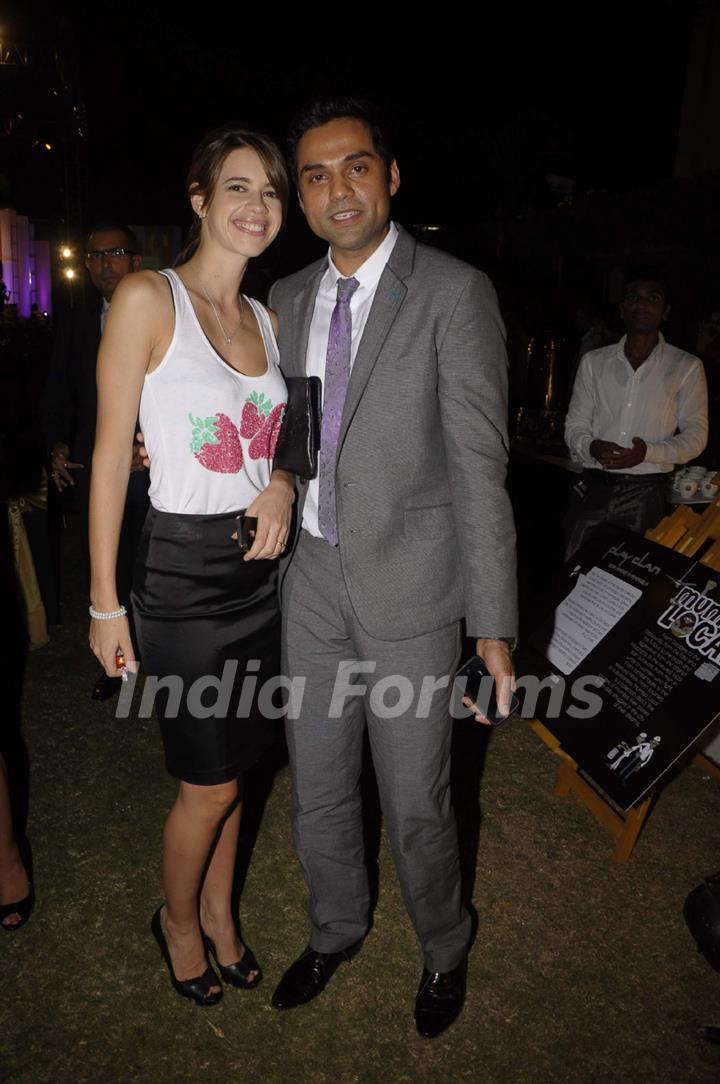 Kalki and Abhay Deol at Time Out Food Awards event at Hotel Taj Lands End