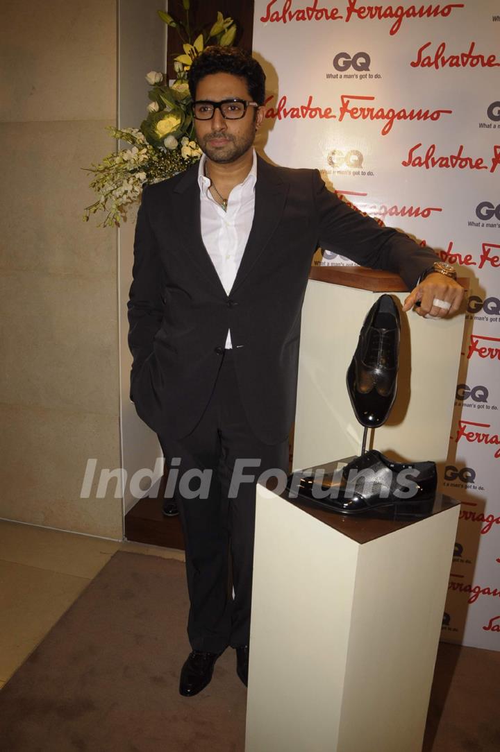 Abhishek Bachchan at Salvatore Ferragamo event in Mumbai