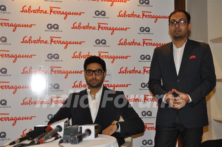 Abhishek Bachchan at Salvatore Ferragamo event in Mumbai