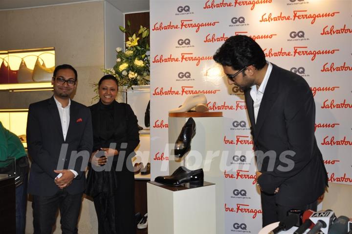 Abhishek Bachchan at Salvatore Ferragamo event in Mumbai