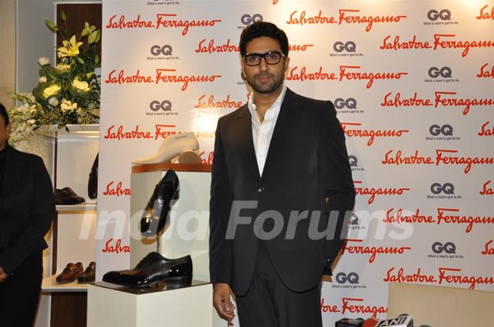 Abhishek Bachchan at Salvatore Ferragamo event in Mumbai