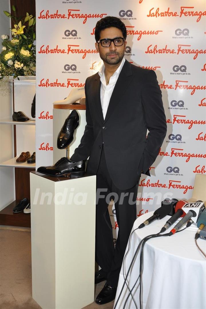 Abhishek Bachchan at Salvatore Ferragamo event in Mumbai