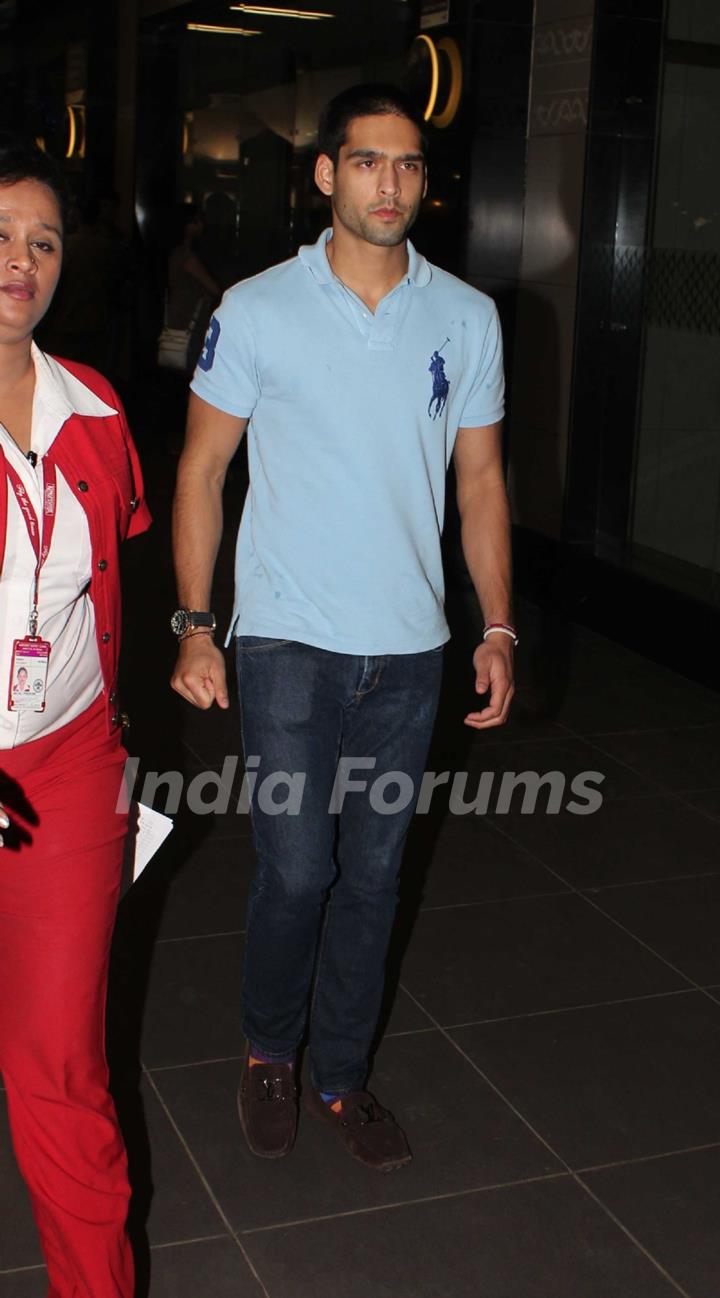 Siddharth Mallya snapped at Mumbai International Airport