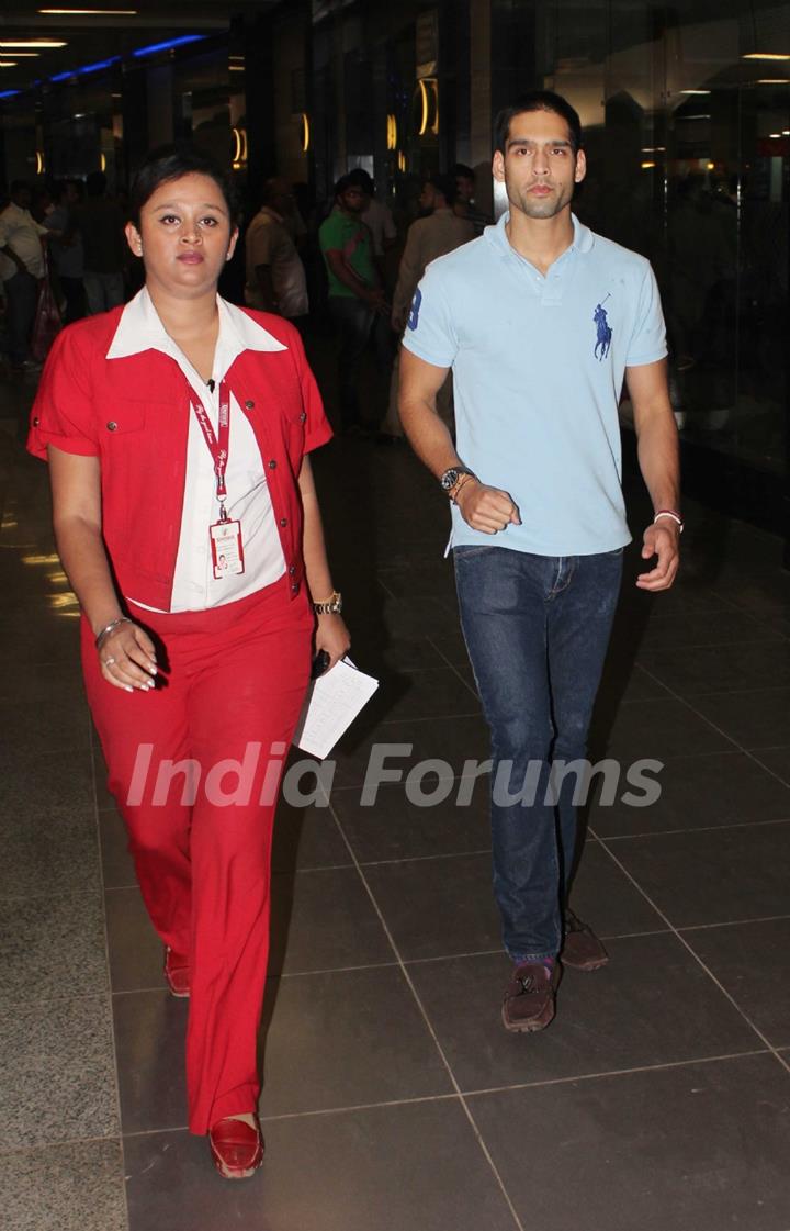 Siddharth Mallya snapped at Mumbai International Airport