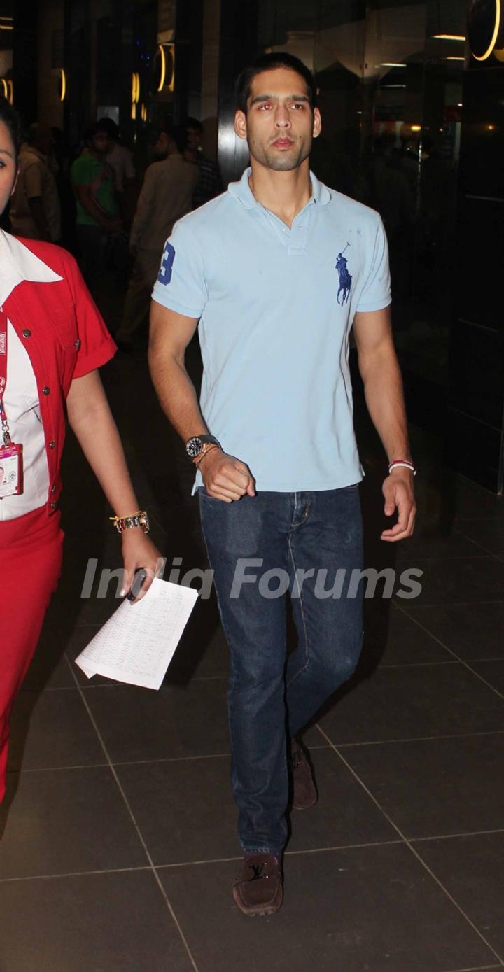 Siddharth Mallya snapped at Mumbai International Airport