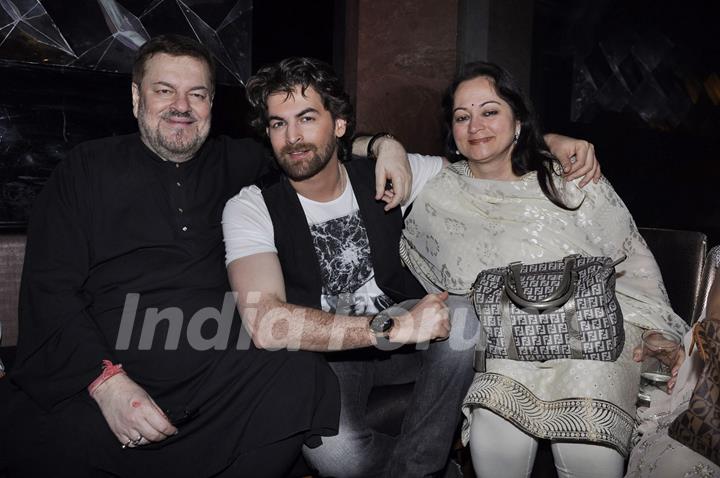 Neil Nitin Mukesh and Nitin Mukesh at &quot;Players&quot; music launch in Mumbai