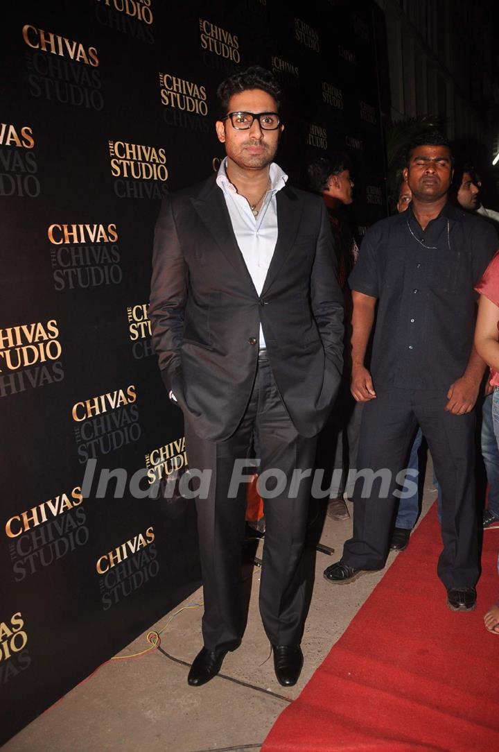 Abhishek Bachchan at 'The Chivas Studio 2011' events