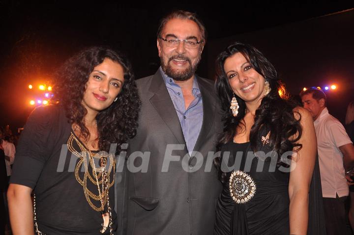 Kabir Bedii with Pooja Bedi at 'The Chivas Studio 2011' events