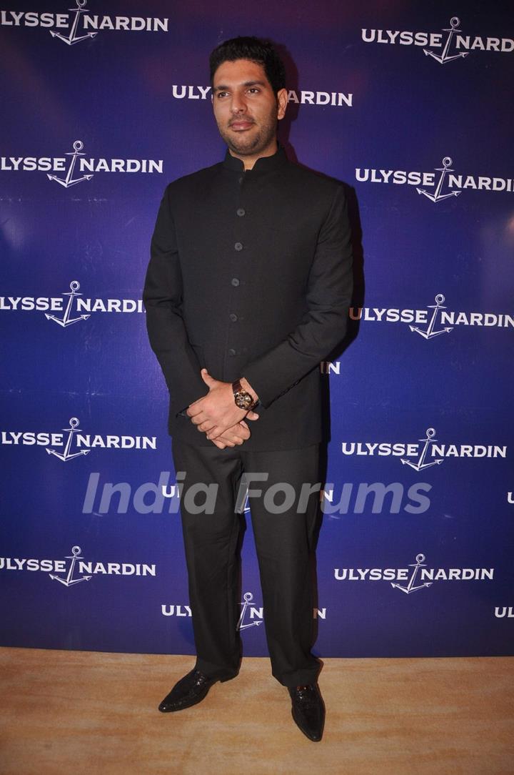 Cricketer Yuvraj Singh appointed as Ulysse Nardin's Brand Ambassador at Four Seasons in Mumbai