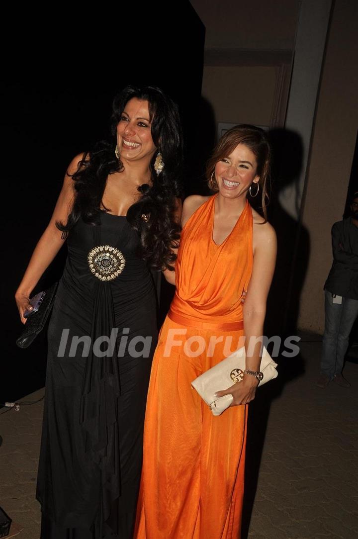 Raageshwari and Pooja Bedi at 'The Chivas Studio 2011' event