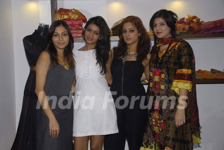 New fashion store Ashtar by designers Saba Khan, Aaliya Khan and Neha Khanna at Mahalaxmi