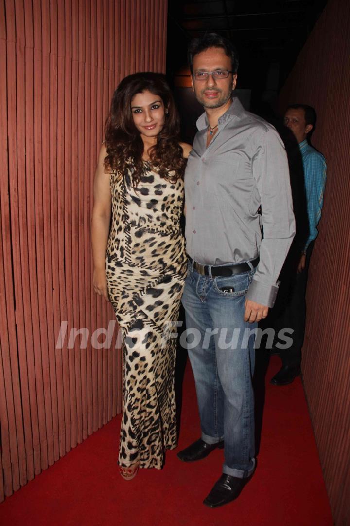 Raveena Tandon at The Dirty Picture success party