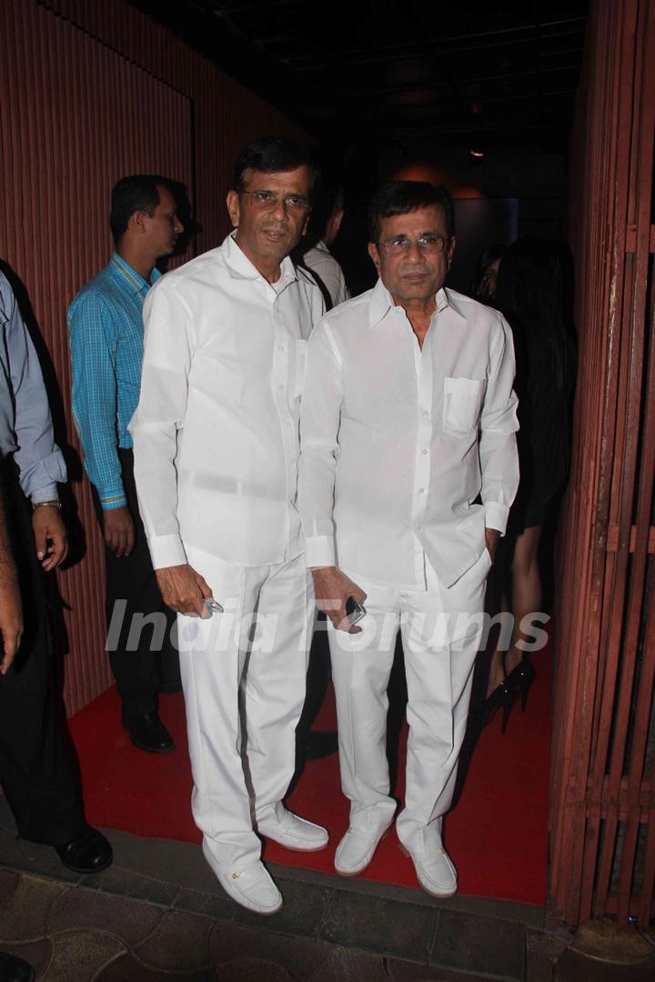 Abbas and Mustan Burmawalla at The Dirty Picture success party