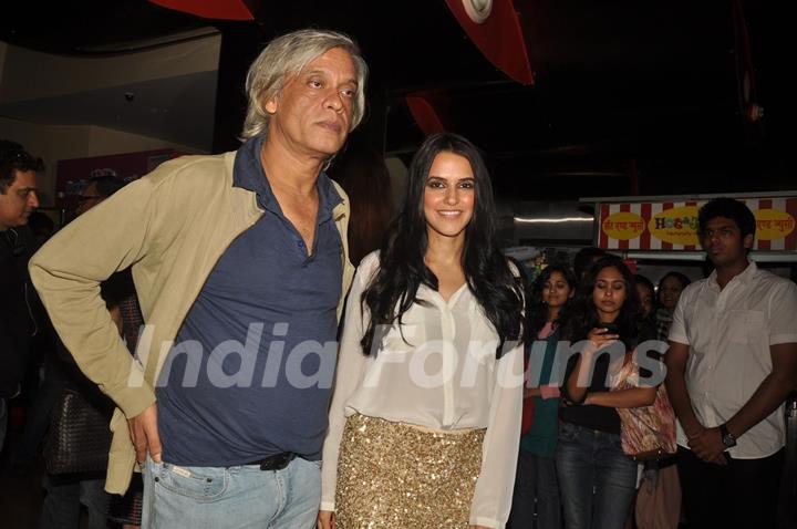 Neha Dhupia at Premiere of film 'Pappu Can't Dance Saala'