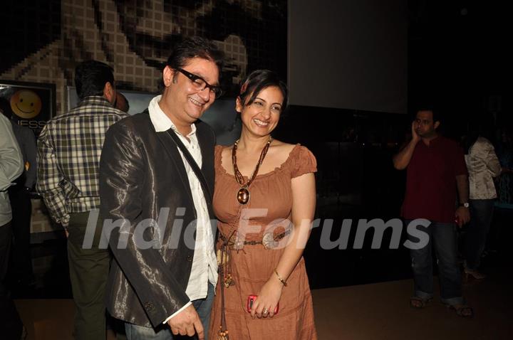 Vinay Pathak and Divya Dutta at Premiere of film 'Pappu Can't Dance Saala'