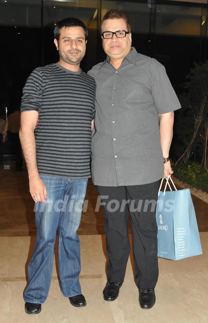 Ramesh Taurani at Farah Khan's House Warming Party